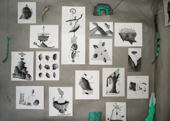 Atelier de la résidence au nepal - marpha foundation